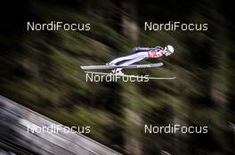 13.01.2019, Val di Fiemme, Italy (ITA): Boyd-Clowes Mackenzie (CAN) - FIS world cup ski jumping, individual HS135, Val di Fiemme (ITA). www.nordicfocus.com. © Modica/NordicFocus. Every downloaded picture is fee-liable.