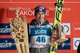 20.01.2019, Zakopane, Poland (POL): Stefan Kraft (AUT) - FIS world cup ski jumping, individual HS140, Zakopane (POL). www.nordicfocus.com. © Rauschendorfer/NordicFocus. Every downloaded picture is fee-liable.