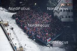 19.01.2019, Zakopane, Poland (POL):  spectators  - FIS world cup ski jumping, team HS140, Zakopane (POL). www.nordicfocus.com. © Rauschendorfer/NordicFocus. Every downloaded picture is fee-liable.