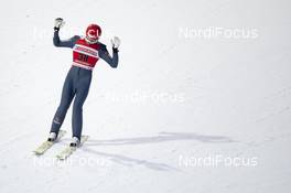 02.02.2019, Oberstdorf, Germany (GER): Richard Freitag (GER) - FIS ski flying world cup, individual HS235, Oberstdorf (GER). www.nordicfocus.com. © Thibaut/NordicFocus. Every downloaded picture is fee-liable.