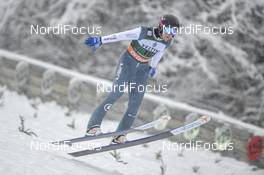 03.02.2019, Oberstdorf, Germany (GER): Casey Larson (USA) - FIS ski flying world cup, individual HS235, Oberstdorf (GER). www.nordicfocus.com. © Thibaut/NordicFocus. Every downloaded picture is fee-liable.