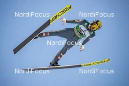 10.02.2019, Lahti, Finland (FIN): Manuel Fettner (AUT) - FIS world cup ski jumping, indvidual HS130, Lahti (FIN). www.nordicfocus.com. © Modica/NordicFocus. Every downloaded picture is fee-liable.