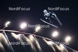 10.02.2019, Lahti, Finland (FIN): Simon Ammann (SUI) - FIS world cup ski jumping, indvidual HS130, Lahti (FIN). www.nordicfocus.com. © Modica/NordicFocus. Every downloaded picture is fee-liable.