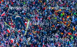 16.02.2019 Willingen, Germany (GER): Karl Geiger (GER) - FIS world cup ski jumping, individual HS145, Willingen (GER). www.nordicfocus.com. © Volk/NordicFocus. Every downloaded picture is fee-liable.