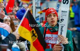 17.02.2019 Willingen, Germany (GER): Constantin Schmid (GER) - FIS world cup ski jumping, individual HS145, Willingen (GER). www.nordicfocus.com. © Volk/NordicFocus. Every downloaded picture is fee-liable.