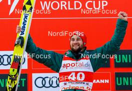 17.02.2019 Willingen, Germany (GER): Markus Eisenbichler (GER) - FIS world cup ski jumping, individual HS145, Willingen (GER). www.nordicfocus.com. © Volk/NordicFocus. Every downloaded picture is fee-liable.