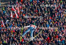 17.02.2019 Willingen, Germany (GER): Peter Prevc (SLO) - FIS world cup ski jumping, individual HS145, Willingen (GER). www.nordicfocus.com. © Volk/NordicFocus. Every downloaded picture is fee-liable.