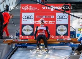 17.02.2019 Willingen, Germany (GER): Karl Geiger (GER) - FIS world cup ski jumping, individual HS145, Willingen (GER). www.nordicfocus.com. © Volk/NordicFocus. Every downloaded picture is fee-liable.
