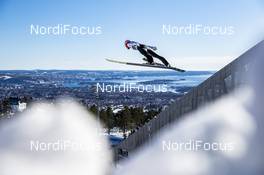 10.03.2019, Oslo, Norway (NOR): Markus Eisenbichler (GER) - FIS world cup ski jumping, individual HS134, Oslo (NOR). www.nordicfocus.com. © Modica/NordicFocus. Every downloaded picture is fee-liable.