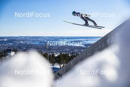10.03.2019, Oslo, Norway (NOR): Michael Hayboeck (AUT) - FIS world cup ski jumping, individual HS134, Oslo (NOR). www.nordicfocus.com. © Modica/NordicFocus. Every downloaded picture is fee-liable.