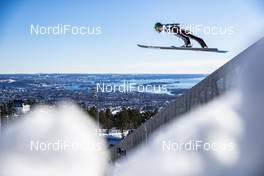 10.03.2019, Oslo, Norway (NOR): Anze Lanisek (SLO) - FIS world cup ski jumping, individual HS134, Oslo (NOR). www.nordicfocus.com. © Modica/NordicFocus. Every downloaded picture is fee-liable.