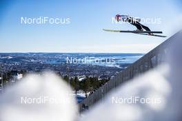 10.03.2019, Oslo, Norway (NOR): Markus Eisenbichler (GER) - FIS world cup ski jumping, individual HS134, Oslo (NOR). www.nordicfocus.com. © Modica/NordicFocus. Every downloaded picture is fee-liable.