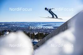 10.03.2019, Oslo, Norway (NOR): Clemens Aigner (AUT) - FIS world cup ski jumping, individual HS134, Oslo (NOR). www.nordicfocus.com. © Modica/NordicFocus. Every downloaded picture is fee-liable.