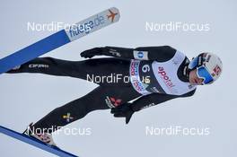 09.03.2019, Oslo, Norway (NOR): Marius Lindvik (NOR) - FIS world cup ski jumping, team HS134, Oslo (NOR). www.nordicfocus.com. © Thibaut/NordicFocus. Every downloaded picture is fee-liable.