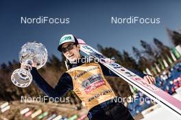 24.03.2019, Planica, Slovenia (SLO): Ryoyu Kobayashi (JPN)   - FIS world cup ski flying, cups, Planica (SLO). www.nordicfocus.com. © Nordicfocus/EXPA/JFK. Every downloaded picture is fee-liable.