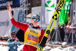 24.03.2019, Planica, Slovenia (SLO): Kamil Stoch (POL)  - FIS world cup ski flying, cups, Planica (SLO). www.nordicfocus.com. © Nordicfocus/EXPA/JFK. Every downloaded picture is fee-liable.