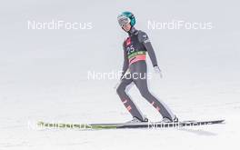 22.03.2019, Planica, Slovenia (SLO): Michael Hayboeck (AUT) - FIS world cup ski flying, individual HS240, Planica (SLO). www.nordicfocus.com. © Nordicfocus/EXPA/JFK. Every downloaded picture is fee-liable.
