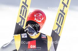 22.03.2019, Planica, Slovenia (SLO): Richard Freitag (GER) - FIS world cup ski flying, individual HS240, Planica (SLO). www.nordicfocus.com. © Nordicfocus/EXPA/JFK. Every downloaded picture is fee-liable.