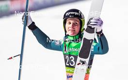 24.03.2019, Planica, Slovenia (SLO): Domen Prevc (SLO) - FIS world cup ski flying, individual HS240, Planica (SLO). www.nordicfocus.com. © Nordicfocus/EXPA/JFK. Every downloaded picture is fee-liable.