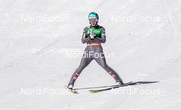 24.03.2019, Planica, Slovenia (SLO): Michael Hayboeck (AUT) - FIS world cup ski flying, individual HS240, Planica (SLO). www.nordicfocus.com. © Nordicfocus/EXPA/JFK. Every downloaded picture is fee-liable.