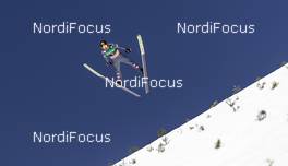 24.03.2019, Planica, Slovenia (SLO): Manuel Fettner (AUT) - FIS world cup ski flying, individual HS240, Planica (SLO). www.nordicfocus.com. © Nordicfocus/EXPA/JFK. Every downloaded picture is fee-liable.
