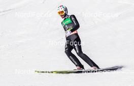 24.03.2019, Planica, Slovenia (SLO): Killian Peier (SUI) - FIS world cup ski flying, individual HS240, Planica (SLO). www.nordicfocus.com. © Nordicfocus/EXPA/JFK. Every downloaded picture is fee-liable.