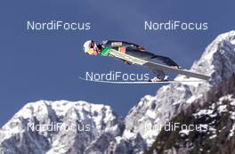 24.03.2019, Planica, Slovenia (SLO): Kamil Stoch (POL) - FIS world cup ski flying, individual HS240, Planica (SLO). www.nordicfocus.com. © Nordicfocus/EXPA/JFK. Every downloaded picture is fee-liable.
