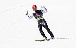 23.03.2019, Planica, Slovenia (SLO): Markus Eisenbichler (GER) - FIS world cup ski flying, team HS240, Planica (SLO). www.nordicfocus.com. © Nordicfocus/EXPA/JFK. Every downloaded picture is fee-liable.
