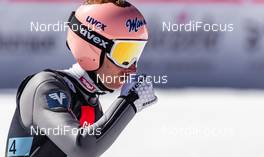 23.03.2019, Planica, Slovenia (SLO): Stefan Kraft (AUT) - FIS world cup ski flying, team HS240, Planica (SLO). www.nordicfocus.com. © Nordicfocus/EXPA/JFK. Every downloaded picture is fee-liable.
