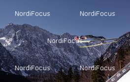 23.03.2019, Planica, Slovenia (SLO): Karl Geiger (GER) - FIS world cup ski flying, team HS240, Planica (SLO). www.nordicfocus.com. © Nordicfocus/EXPA/JFK. Every downloaded picture is fee-liable.