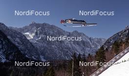 23.03.2019, Planica, Slovenia (SLO): Constantin Schmid (GER) - FIS world cup ski flying, team HS240, Planica (SLO). www.nordicfocus.com. © Nordicfocus/EXPA/JFK. Every downloaded picture is fee-liable.