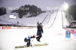 01.03.2019, Seefeld, Austria (AUT): Markus Eisenbichler (GER) - FIS nordic world ski championships, ski jumping, individual HS109, Seefeld (AUT). www.nordicfocus.com. © THIBAUT/NordicFocus. Every downloaded picture is fee-liable.