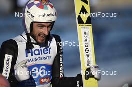 23.02.2019, Innsbruck, Austria (AUT): Killian Peier (SUI) - FIS nordic world ski championships, ski jumping, individual HS130, Innsbruck (AUT). www.nordicfocus.com. © THIBAUT/NordicFocus. Every downloaded picture is fee-liable.
