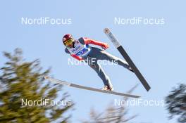 23.02.2019, Innsbruck, Austria (AUT): Mackenzie Boyd-Clowes (CAN) - FIS nordic world ski championships, ski jumping, individual HS130, Innsbruck (AUT). www.nordicfocus.com. © THIBAUT/NordicFocus. Every downloaded picture is fee-liable.