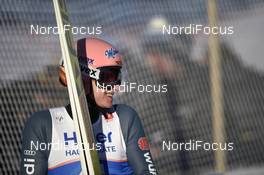 23.02.2019, Innsbruck, Austria (AUT): Karl Geiger (GER) - FIS nordic world ski championships, ski jumping, individual HS130, Innsbruck (AUT). www.nordicfocus.com. © THIBAUT/NordicFocus. Every downloaded picture is fee-liable.