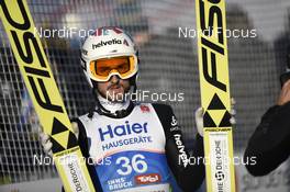 23.02.2019, Innsbruck, Austria (AUT): Killian Peier (SUI) - FIS nordic world ski championships, ski jumping, individual HS130, Innsbruck (AUT). www.nordicfocus.com. © THIBAUT/NordicFocus. Every downloaded picture is fee-liable.