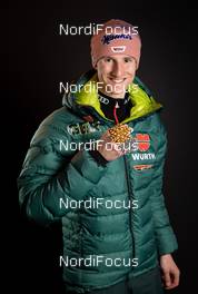 24.02.2019, Innsbruck, Austria (AUT): Karl Geiger (GER) - FIS nordic world ski championships, ski jumping, medals, Innsbruck (AUT). www.nordicfocus.com. Free handout image for editorial use for print and online media. No secondary purchase. © GEPA-pictures/WSC Seefeld 2019 