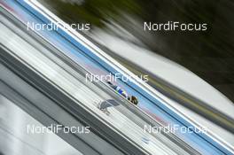02.03.2019, Seefeld, Austria (AUT): Daniela Haralambie (ROU) - FIS nordic world ski championships, ski jumping, mixed team HS109, Seefeld (AUT). www.nordicfocus.com. © THIBAUT/NordicFocus. Every downloaded picture is fee-liable.