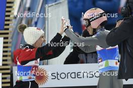 02.03.2019, Seefeld, Austria (AUT): Stefan Kraft (AUT) - FIS nordic world ski championships, ski jumping, mixed team HS109, Seefeld (AUT). www.nordicfocus.com. © THIBAUT/NordicFocus. Every downloaded picture is fee-liable.