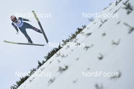 02.03.2019, Seefeld, Austria (AUT): Stefan Kraft (AUT) - FIS nordic world ski championships, ski jumping, mixed team HS109, Seefeld (AUT). www.nordicfocus.com. © THIBAUT/NordicFocus. Every downloaded picture is fee-liable.