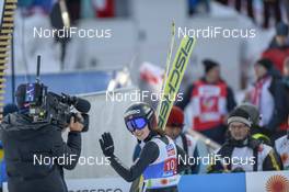 02.03.2019, Seefeld, Austria (AUT): Anna Odine Stroem (NOR) - FIS nordic world ski championships, ski jumping, mixed team HS109, Seefeld (AUT). www.nordicfocus.com. © THIBAUT/NordicFocus. Every downloaded picture is fee-liable.