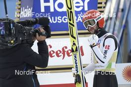 02.03.2019, Seefeld, Austria (AUT): Markus Eisenbichler (GER) - FIS nordic world ski championships, ski jumping, mixed team HS109, Seefeld (AUT). www.nordicfocus.com. © THIBAUT/NordicFocus. Every downloaded picture is fee-liable.