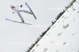 02.03.2019, Seefeld, Austria (AUT): Karolina Indrackova (CZE) - FIS nordic world ski championships, ski jumping, mixed team HS109, Seefeld (AUT). www.nordicfocus.com. © THIBAUT/NordicFocus. Every downloaded picture is fee-liable.