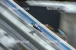 02.03.2019, Seefeld, Austria (AUT): Radu Mihai Pacurar (ROU) - FIS nordic world ski championships, ski jumping, mixed team HS109, Seefeld (AUT). www.nordicfocus.com. © THIBAUT/NordicFocus. Every downloaded picture is fee-liable.