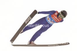 24.02.2019, Innsbruck, Austria (AUT): Nikita Devyatkin (KAZ) - FIS nordic world ski championships, ski jumping, team HS130, Innsbruck (AUT). www.nordicfocus.com. © THIBAUT/NordicFocus. Every downloaded picture is fee-liable.