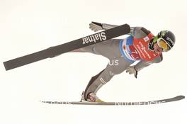 24.02.2019, Innsbruck, Austria (AUT): Anze Lanisek (SLO) - FIS nordic world ski championships, ski jumping, team HS130, Innsbruck (AUT). www.nordicfocus.com. © THIBAUT/NordicFocus. Every downloaded picture is fee-liable.