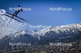 24.02.2019, Innsbruck, Austria (AUT): Casey Larson (USA) - FIS nordic world ski championships, ski jumping, team HS130, Innsbruck (AUT). www.nordicfocus.com. © THIBAUT/NordicFocus. Every downloaded picture is fee-liable.