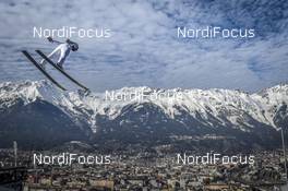 24.02.2019, Innsbruck, Austria (AUT): Michael Hayboeck (AUT) - FIS nordic world ski championships, ski jumping, team HS130, Innsbruck (AUT). www.nordicfocus.com. © THIBAUT/NordicFocus. Every downloaded picture is fee-liable.