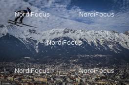 24.02.2019, Innsbruck, Austria (AUT): Eetu Nousiainen (FIN) - FIS nordic world ski championships, ski jumping, team HS130, Innsbruck (AUT). www.nordicfocus.com. © THIBAUT/NordicFocus. Every downloaded picture is fee-liable.