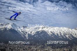 24.02.2019, Innsbruck, Austria (AUT): Andrew Urlaub (USA) - FIS nordic world ski championships, ski jumping, team HS130, Innsbruck (AUT). www.nordicfocus.com. © THIBAUT/NordicFocus. Every downloaded picture is fee-liable.